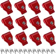 Plastic, Glad Hand Lock, Without Keyed Alike, 12 Pack