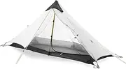 Pyramid Tent Ultralight Outdoor Camping Tent, 1 Person / 2 Person Backpack Waterproof Double Layer Tent Ideal for Camping, Backpacking and Hiking