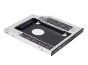 2nd SATA Hard Drive HDD Caddy Tray For Dell Alienware M14x R1 R2 R3 Optical Bay
