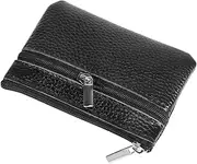 [Yardenfun] Fashionable Women's Coin Wallet Pu Leather Mini Money Purse Zipper Key Case for Daily Carry