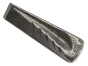 Handforged German Twisted Steel Splitting Wedge - 4.5 lbs Log Splitter Wedge ...