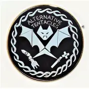 Alternative Tentacles Logo Enamel Pin Brooch Punk Badge Music Dead Kennedys