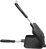 Double Sided Sandwich Maker Pan Press Grill for Toast Eggs Non-stick Breakfast Pan