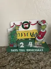Dr. Seuss' How GRINCH Stole Christmas Days Till Grinchmas Countdown Calendar NEW