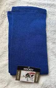 Royal Blue Knit Hockey Socks NWTs