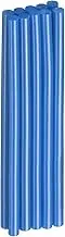 uxcell 10pcs Hot Glue Sticks 0.28" Dia x 5.91" Long EVA Mini Hot Melt Adhesive Glue Stick for Hot Melt Gun Wood Plastic Glass Flowers Fabrics Foam, Blue