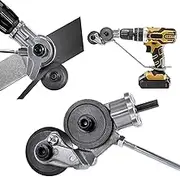 Electric Drill Plate Cutter, Metal Sheet Cutter, Electric Drill Shears Attachment Nibbler for Fast and Precise Cutting of Iron, Steel, Aluminum, and Copper