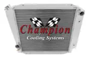 3 Row Perf Champion Radiator for 1966 - 1977 Ford Bronco Ford V8 Conversion