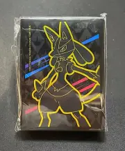 Pokemon Crown Zenith ETB Lucario Premium Card Sleeves 65ct BRAND NEW IN HAND x1