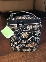 Vera Bradley CAFFE LATTE COOL KEEPER Zip Snack Lunch Drinks Baby Bottles NWT