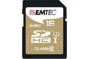 Emtec SD Memory Card 16GB Class 10 - Gold [ECMSD16GHC10GP]