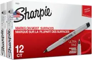 Sharpie Permanent Markers, Ultra-Fine Point, 24 Count (Pack of 1), Black