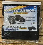 Allman Products Black Coccyx Seat Cushion For Spine/Tailbone Relief