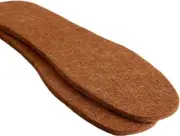 Soft Alpaca Wool Felt Winter Warm Shoe Boot Insoles Natural Wool Felt Insert