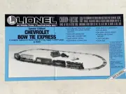 LIONEL O-GAUGE 6-11822 CHEVROLET BOW TIE EXPRESS SPECIAL EDITION - NEW IN BOX