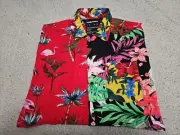 NEW The Hundreds Catalina Lightweight Mixed-Up Floral Button-up S/S Shirt SZ L
