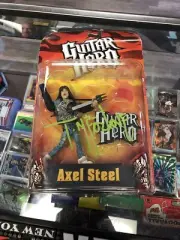 GUITAR HERO Action Figure Axel Steel Signed Todd McFarlane Activision 2007 New