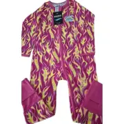 Bonds Wondersuit Hotwheels FLAMES In PINK Size 3 NWT