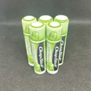 5 Tubes Sealed New Chapstick Green Apple Lip Balm .15 Oz free shipping