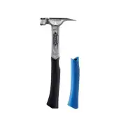 Stiletto Claw Hammer 10 oz. Smooth Face w/ Curved Handle + Blue Replacement Grip