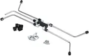 PQY LS Coolant Crossover Steam Vent Kit LS 4 Port Steam Line Kit Compatible with LS1 LS2 LS3 LS6 Engines