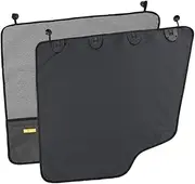 Generic 2X Dog Car Door Protector Waterproof Scratchproof Vehicle Door Covers Guard for Dogs Travel, Grey