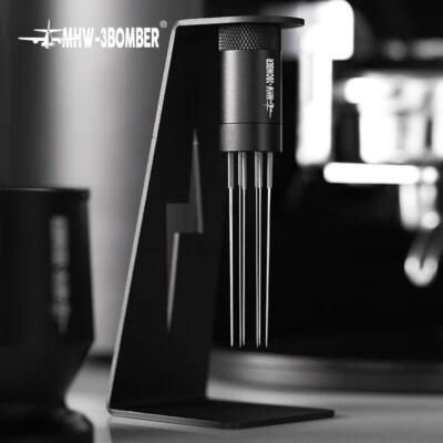 MHW-3BOMBER WDT Espresso Distribution Tool Coffee Stirrer 0.25mm Magnetic Stand