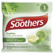 Soothers Eucalyptus & Menthol Lozenge 30 Pack
