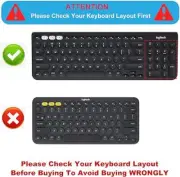 Skin Fit Logitech K780 & Multi-Device Wireless Keyboard Ultra Th Keyboard Cover