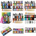 Bowitzki Professional One Stroke Face Paint Palette Many Design Easy Creation