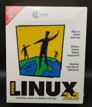 Open Linux 2.2 Official Operating System CALDERA Systems 2.2 Regular Full Kit