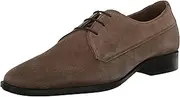 [BOSS] Men's Colby Smooth Suede Lace Up Derby Dress Shoe Oxford Flat