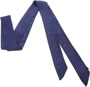 [Baluue] Narrow Scarf for Women Elegant Thin Long Hair Scarf for Handbag Decoration Versatile Lightweight Neckerchief Chic Solid Color Accessory for Dress Purse