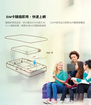 (現貨) TP-Link M7350 4G 進階版LTE 行動Wi-Fi分享器