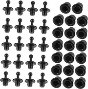 Vaguelly Speaker Grill Covers Car Speaker Grill Cover Grille Mounting Retainers Mesh Panel Clamps Set