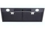 Schweigen 60cm Silent 900m3/hr Black Steel Undermount Rangehood UM1170-6BST