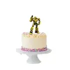 Transformer Bumble Bee Edible Wafer Card Cake Stand Up Topper Cake Decoration