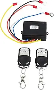 12V 24V Wireless Winch Remote Control, Electric Winch Motor Winch Controller, Wireless Winch Remote Control, Universal for Trucks, ATVs, SUVs