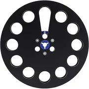 1/4 7 Inch Empty Tape Reel, Universal Opening Machine Part Opener Empty Plate, Aluminum Alloy Empty Take Up Reel to Reel Small Hub for ReVox Studer (Black)