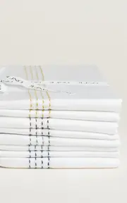 [THE LINO] Essential Set-Of-Two Standard Cotton Pillowcases