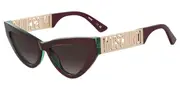 Moschino MOS170/S B17/HA Men's Sunglasses Burgundy Size 55