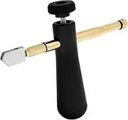 ARTIBETTER 1 Set Glass Knife Assist Handle Glass Cutters Tool Carbide Tip Glass Cutter Professional Glass Cutting Handle Glass Cutter for Bottles Glass Scoring Tool Bottle Cutter Metal