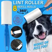 Pet Dog Hair Clothes Sofa Dust Cleaning Lint Roller With Refills Sticky Remover