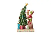 Grinch by Jim Shore Grinch & Cindy Decorating Christmas Tree