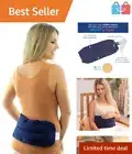 Bed Buddy Back Wrap - Portable Microwave Heating Pad & Cold Pack for Pain