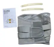 Egbey Back Brace for Lower Back Pain - Women & Men - Medium - Grey