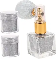 Baluue Highlighter Makeup Glitter Hairspray Body Shimmer Powder Spray Glitter Spray for Face Body Hair Shimmer Makeup Setting