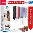Versatile Mini Whisk Milk Frother for Coffee, Latte, and Matcha - Lightweight