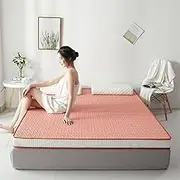 mattress mattress Folding floor mattress with non-slip futon bottom rollable futon mattress with memory foam and 3D breathable quilted mesh fabric (Color : A Size : 150x200c