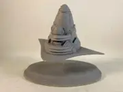 Coneheads (1993) Cone 1 Spaceship 5" ASSEMBLED Unpainted Resin Model 291TF26